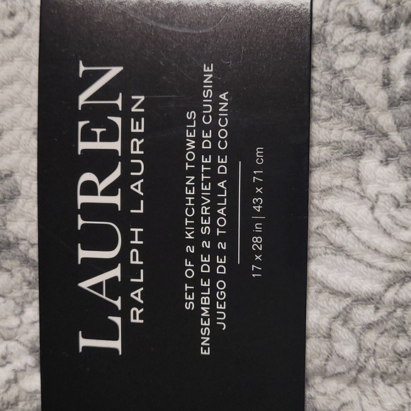Ralph Lauren Kitchen Towels - Picture 3 of 5